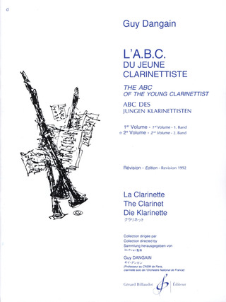 Guy Dangain - L'Abc Du Jeune Clarinettiste Volume 2