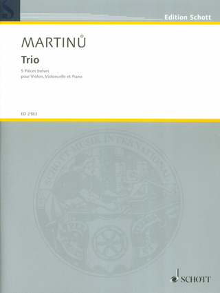 Bohuslav Martinů - Trio H 193