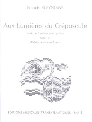 Francis Kleynjans: Aux Lumières du Crépuscule op. 54