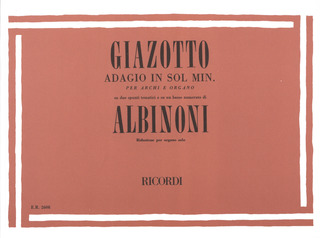 Tomaso Albinoni - Adagio sol minore