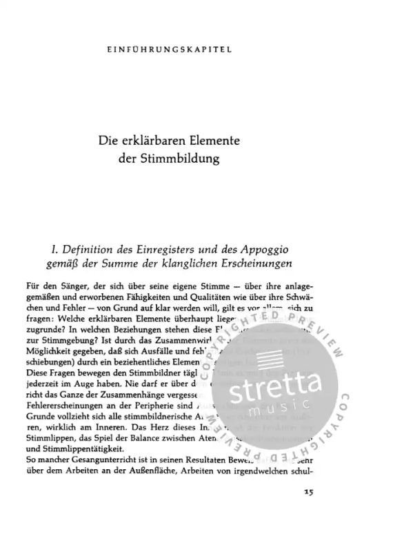 Paul Lohmann - Stimmfehler - Stimmberatung