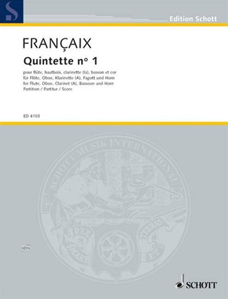 Jean Françaix: Quintette (1948)
