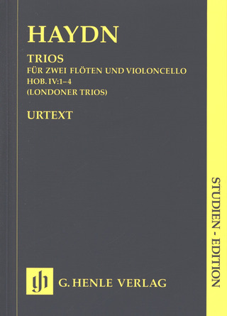 Joseph Haydn - Trios Hob.IV:1-4 (Londoner Trios)