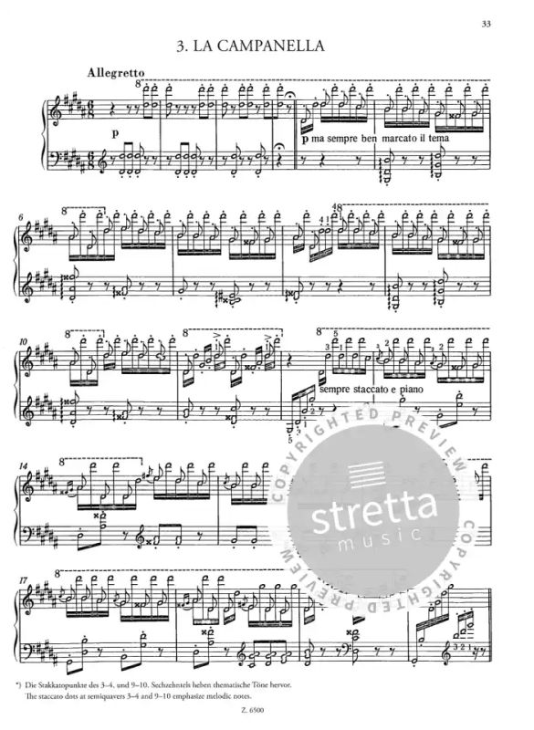 Franz Liszt - Grandes études de Paganini (4)