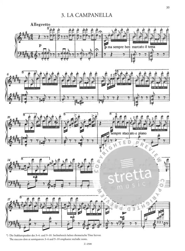 Franz Liszt - Grandes études de Paganini (5)