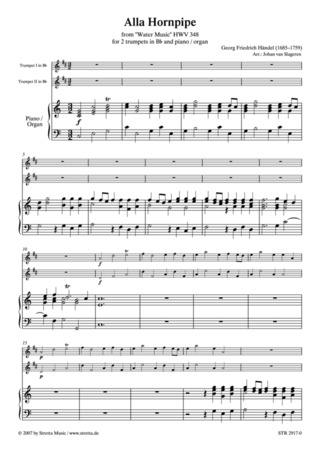 Georg Friedrich Händel - Alla Hornpipe