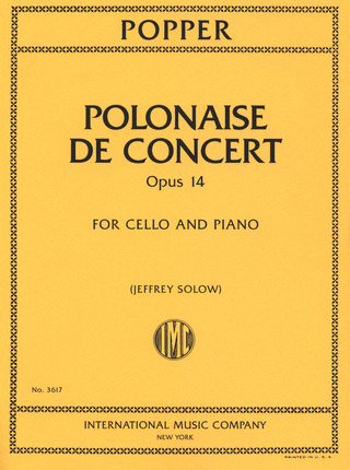 David Popper - Polonaise de Concert op. 14