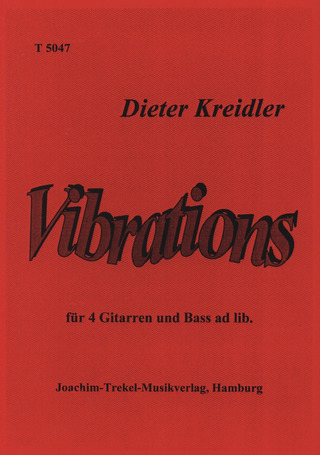 Dieter Kreidler - Vibrations