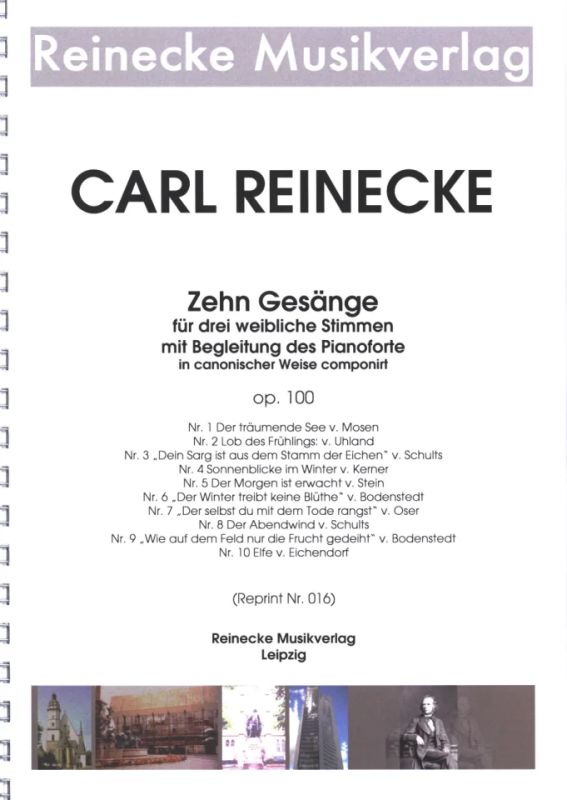 Carl Reinecke - Zehn Gesänge op. 100