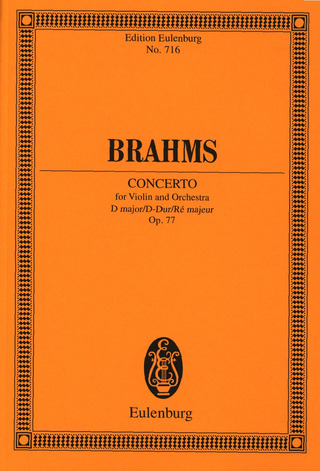 Johannes Brahms: Konzert D-Dur op. 77