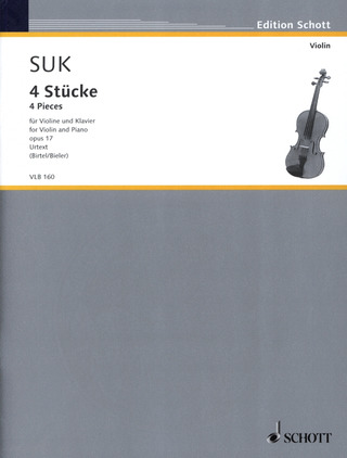 Josef Suk - 4 Pièces op.17