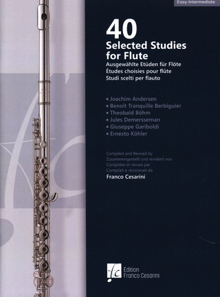 Various: 40 Selected Studies for Flute