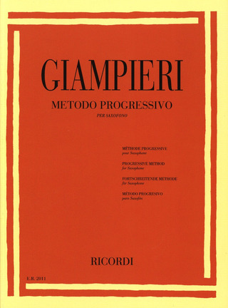 Alamiro Giampieri - Progressive Method for Saxophone