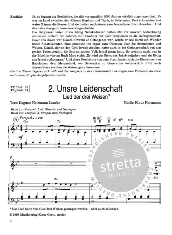 Der Stern Von Bethlehem From Klaus Heizmann Buy Now In Stretta Sheet Music Shop