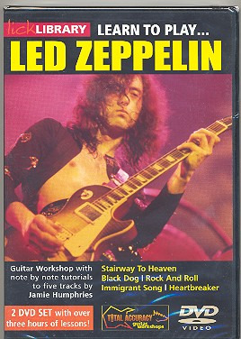 Led Zeppelin: Learn To Play Led Zeppelin Double Dvd