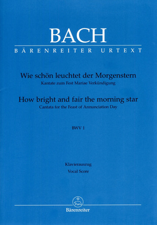 Johann Sebastian Bach - How bright and fair the morning star BWV 1