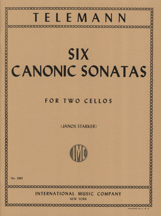 Georg Philipp Telemann - Six Canonic Sonatas
