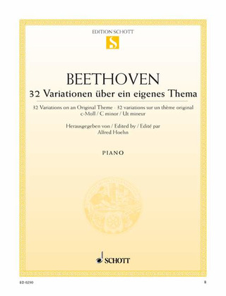 Ludwig van Beethoven - 32 Variationen über ein eigenes Thema c-Moll