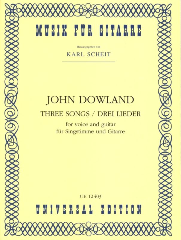 John Dowland - Three Songs