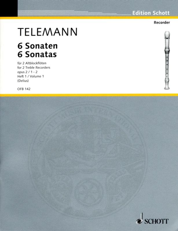 Georg Philipp Telemann - 6 Sonaten op. 2