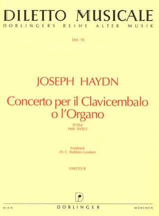 Joseph Haydn - Concerto D-Dur Hob. XVIII:2