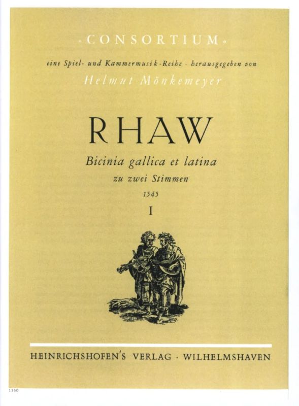 Rhaw Georg - Bicinia gallica et latina 1545