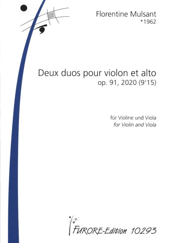 Florentine Mulsant - Deux duos pour violon et alto op. 91