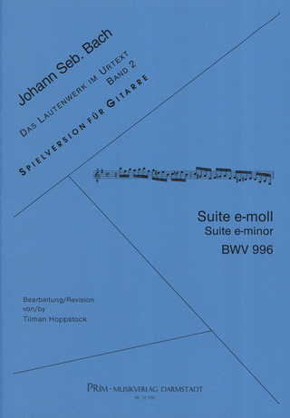 J.S. Bach - Suite e-moll BWV 996