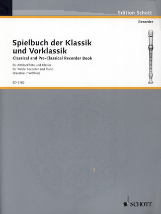 Classical and Pre-Classical Recorder Book