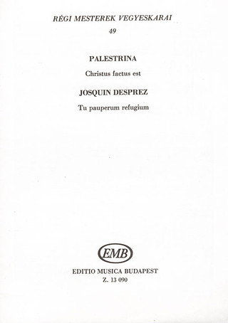 Giovanni Pierluigi da Palestrina et al. - Old Masters' Mixed Choruses 49