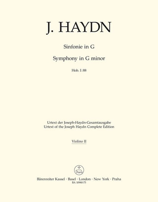 Joseph Haydn - Sinfonie G-Dur Hob. I:88
