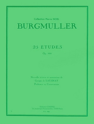 Friedrich Burgmüller - Etudes (25) Op.100