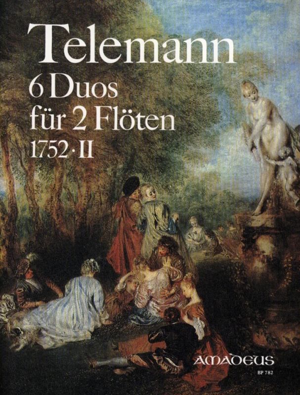 Georg Philipp Telemann - 6 Duos 2 Von 1752 Twv 40:124-129