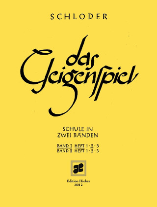Schloder, Josef - Das Geigenspiel