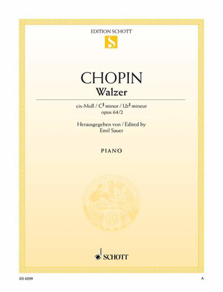 Frédéric Chopin - Valse Ut dièse mineur