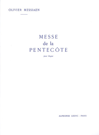 O. Messiaen - Messe De La Pentecote