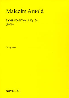 Malcolm Arnold - Symphony No.5 Op.74 (Study Score)