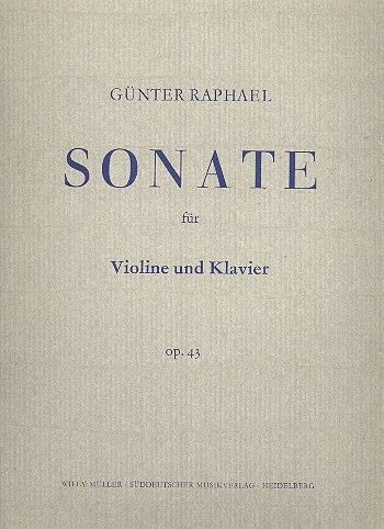 Günter Raphael - Sonate 3 C-Dur op. 43
