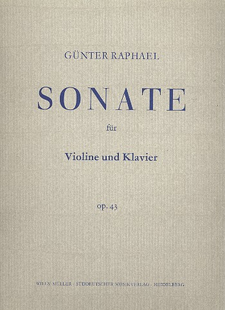 Günter Raphael - Sonate 3 C-Dur op. 43