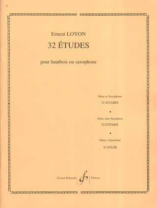 Loyon Ernest - 32 Études