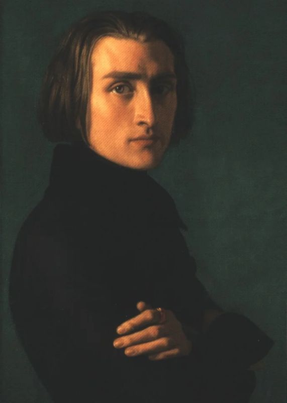 Franz Liszt – Postkarte