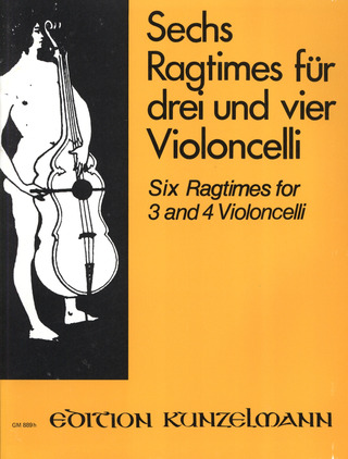 Werner Thomas-Mifune - 6 Ragtimes für 3 und 4 Violoncelli