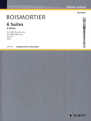 Joseph Bodin de Boismortier - 6 Suiten op. 35