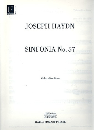 Joseph Haydn - Sinfonia Nr. 57 D-Dur Hob. I:57