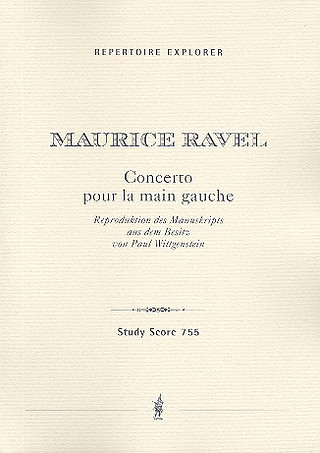 Maurice Ravel - Konzert für die linke Hand