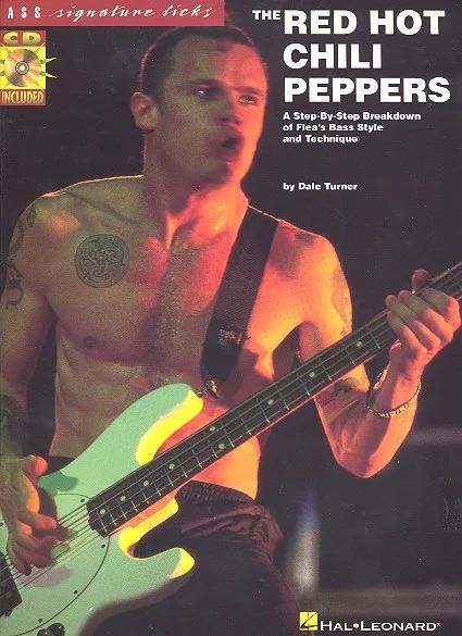 Red Hot Chili Peppers - Red Hot Chili Peppers Bass Guitar Signature Licks Book And Cd