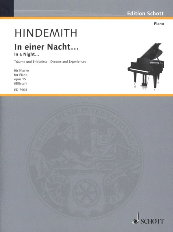 Paul Hindemith - In einer Nacht... op. 15