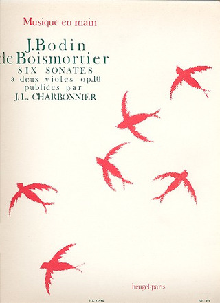 Joseph Bodin de Boismortier - Joseph Bodin de Boismortier: 6 Sonates Op.10