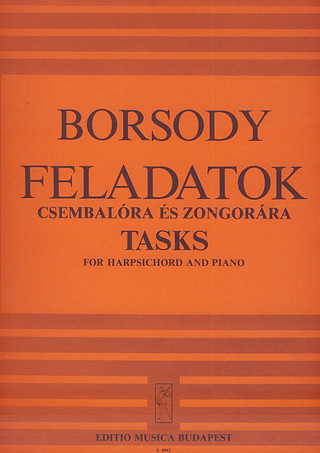 László Borsody - Tasks