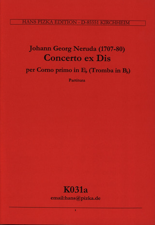 Johann Baptist Georg Neruda - Konzert Es-Dur für Trompete und Streicher